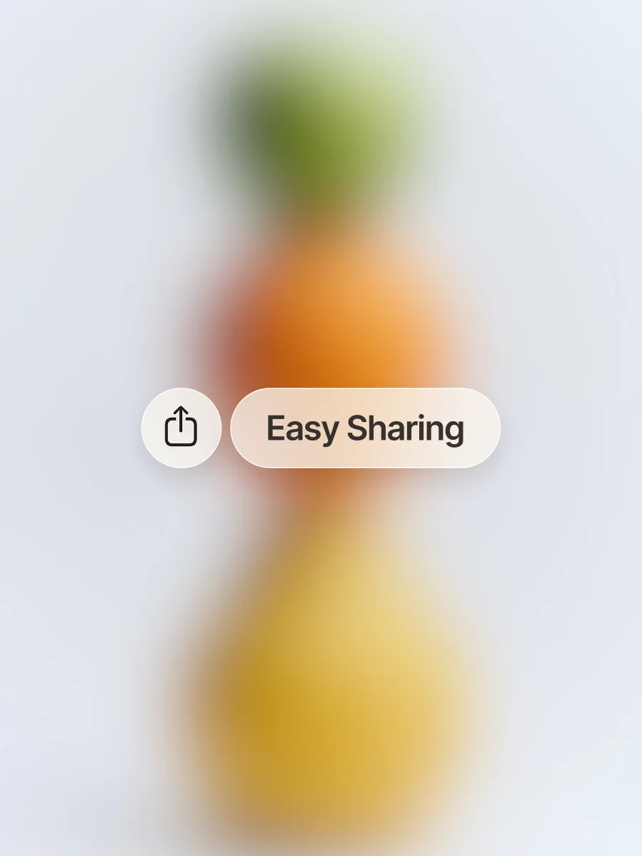 Easy Sharing.