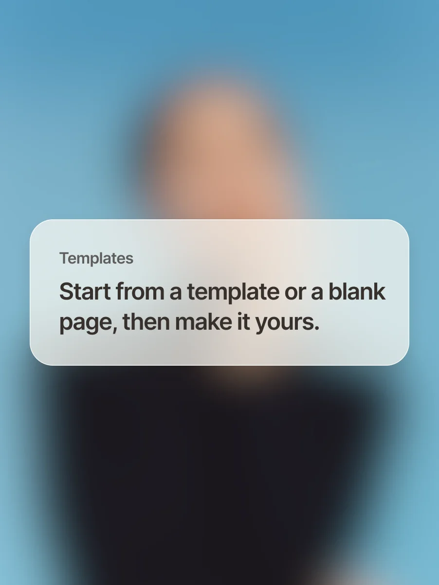 Templates.